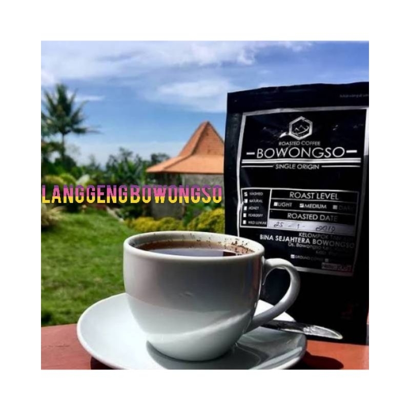 

Kopi bowongso Kopi Arabika Bowongso lereng gunung sumbing wonosobo Kopi Bubuk / biji Arabica Coffee bowongso