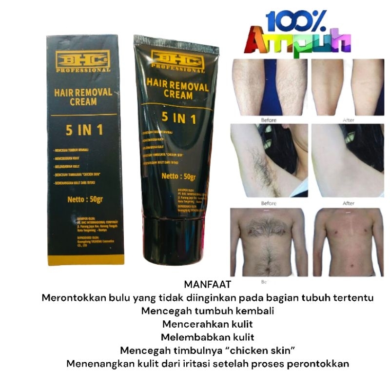 Cream Perontok bulu permanen Milk Recipe 5 in 1 Hair Removal Cream Perontok Bulu /  BHC Hair Removal Cream  / Hair Remover / Pencabut Bulu / Pencerah Penghilang Bulu Hair Remover Cream BHC / Hair Removal / Pencabut Bulu / Pencerah Penghilang Bulu Ketiak