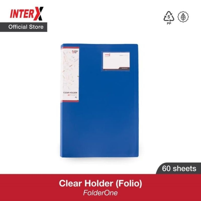 

Map Clear Holder/ Map Dokumen Folio 60 lembar/ Sheets Folder One