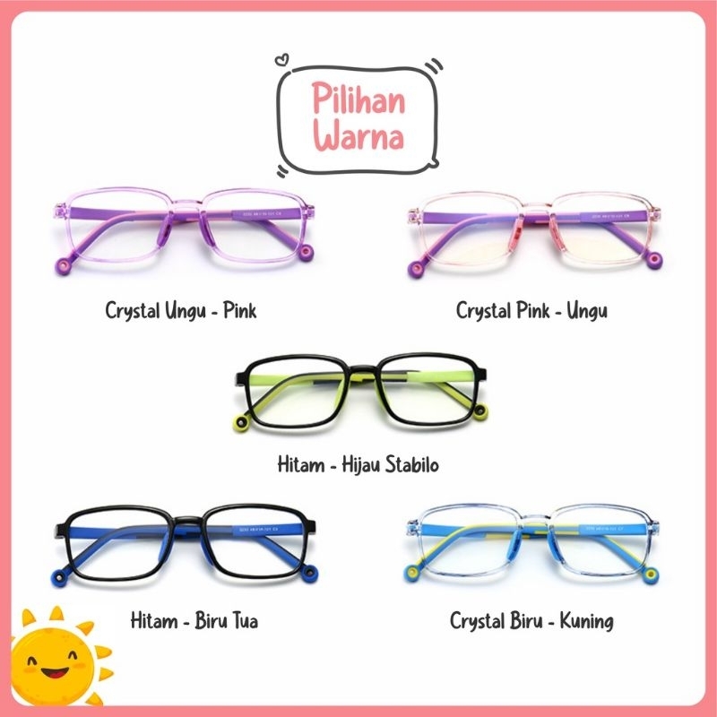 kacamata anak murah**minus**silinder**plus**