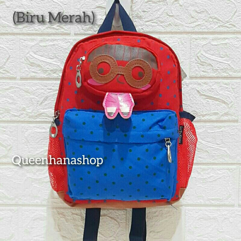 New Tas Ransel Anak 546 Bagpack Kain Tebal