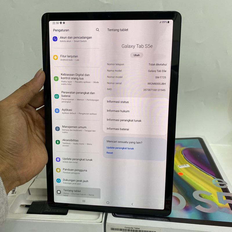 SAMSUNG TAB S5e 4/64 Resmi