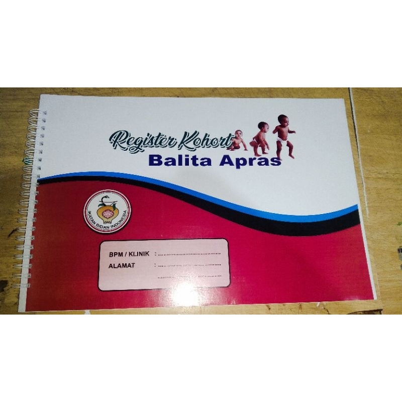 

buku register kohort balita Apras spiral