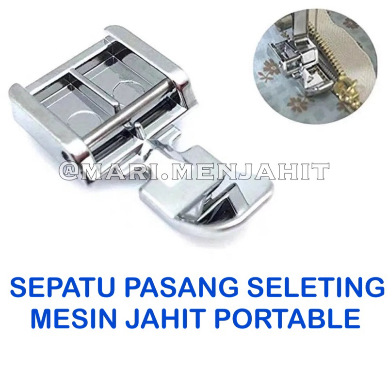 CY-7306 / CY7306 Sepatu Pasang Ritsleting Mesin Portable Seleting Sleting Resleting Risleting Zipper