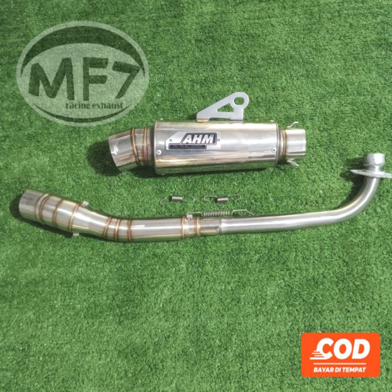 Knalpot Racing AHM/ Knalpot Motor Jupiter z Vega R Shogun Smash Blade Dll