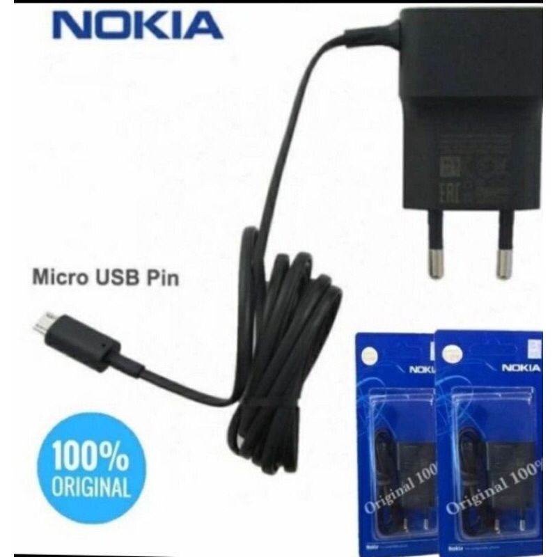 Charger Nokia Colokan Micro Casan Nokia Colokan V8 BB Micro