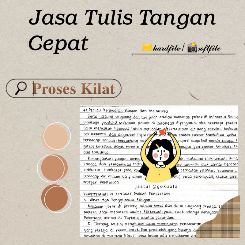 

JASA TULIS TANGAN CEPAT | JASA NULISIN CATATAN | JASA TULIS FOLIO A4 HVS PDF