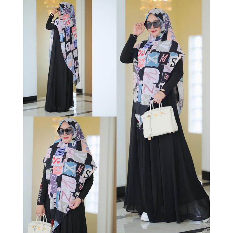 Khimar Printing by Mshee