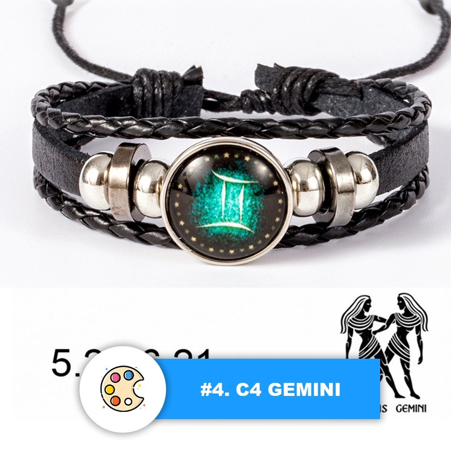 Gelang ZamZam keren H74 gelang Zodiak Import gelang zodiak untuk cewek dan cowok gelang import