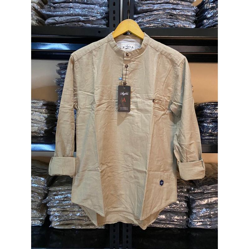 BEST SELLER baju muslim kemko kemeja semi koko pria dewasa lengan panjang harley rabbani agera terba