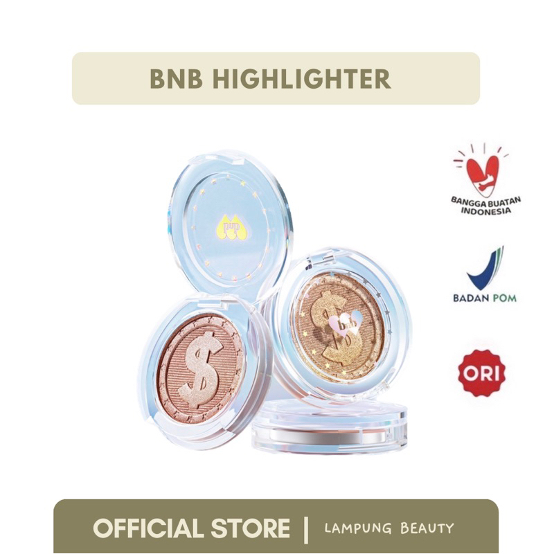 BNB barenbliss Highlight Rich Girl in Area Kosmetik Korea Face Highlighter Powder Make Up Pigmented