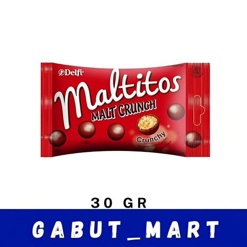 

Maltitos Malt Crunch 30g Coklat