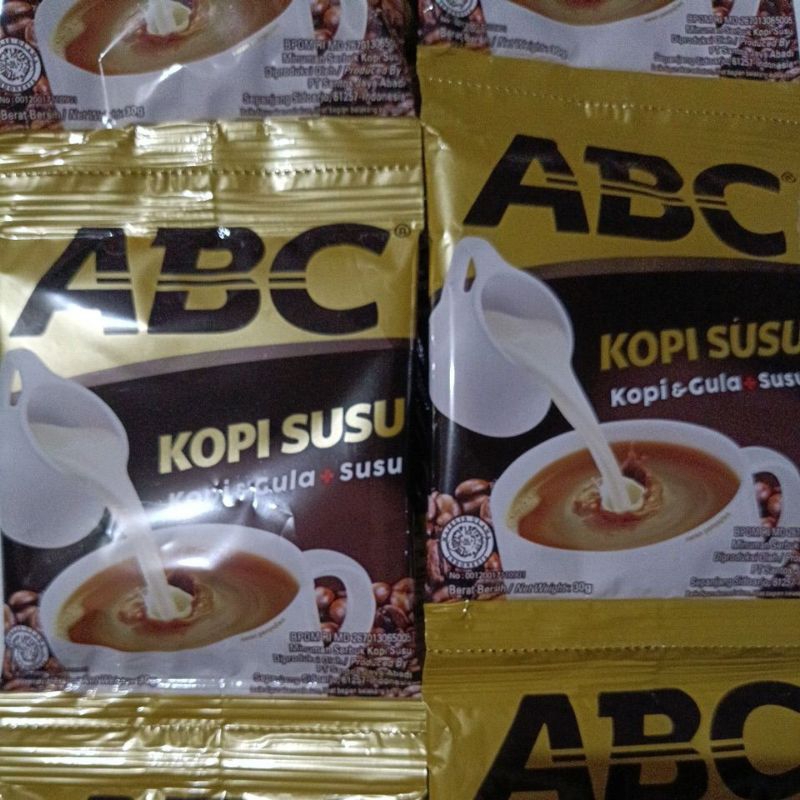 

KOPI BUBUK INSTAN ABC KOPI SUSU 30g (10 bungkus/SERENTENG)