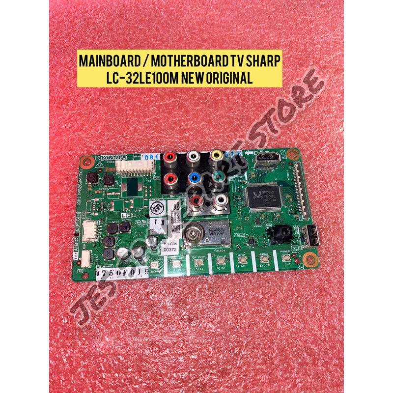 MAINBOARD / MOTHERBOARD TV SHARP LC-32LE100M  NEW ORIGINAL