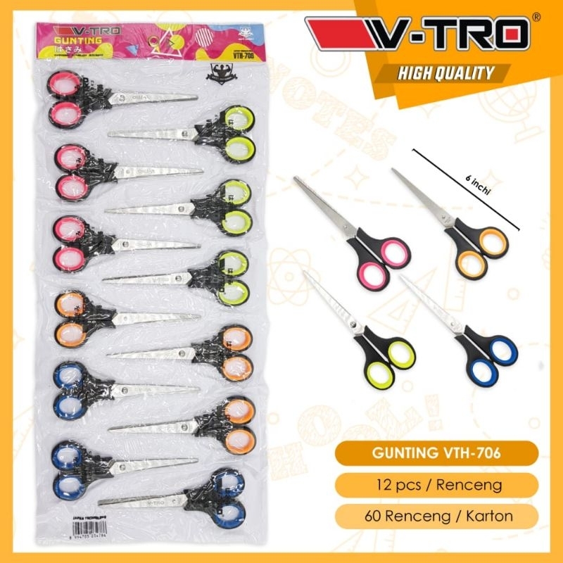 

Gunting Sedang D-160 -lusinan -12pcs