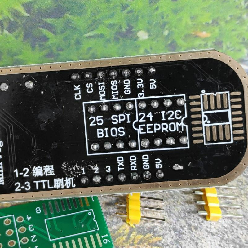 Eeprom flash Bios CH341A CH431 24 25 USB programmer series 24 Writer 25 SPI Routing Bios LCD