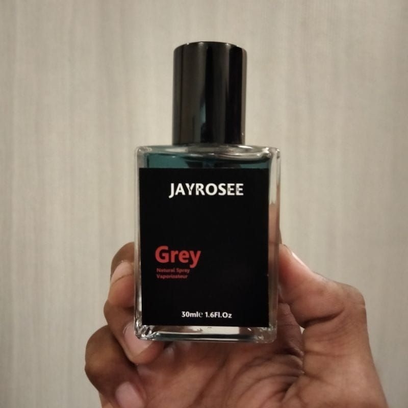 parfum jayrosse grey 30ml parfum jayrosse terbaru free alkohol parfum pria wangi tahan lama parfum jayrosse pemikat pasangan
