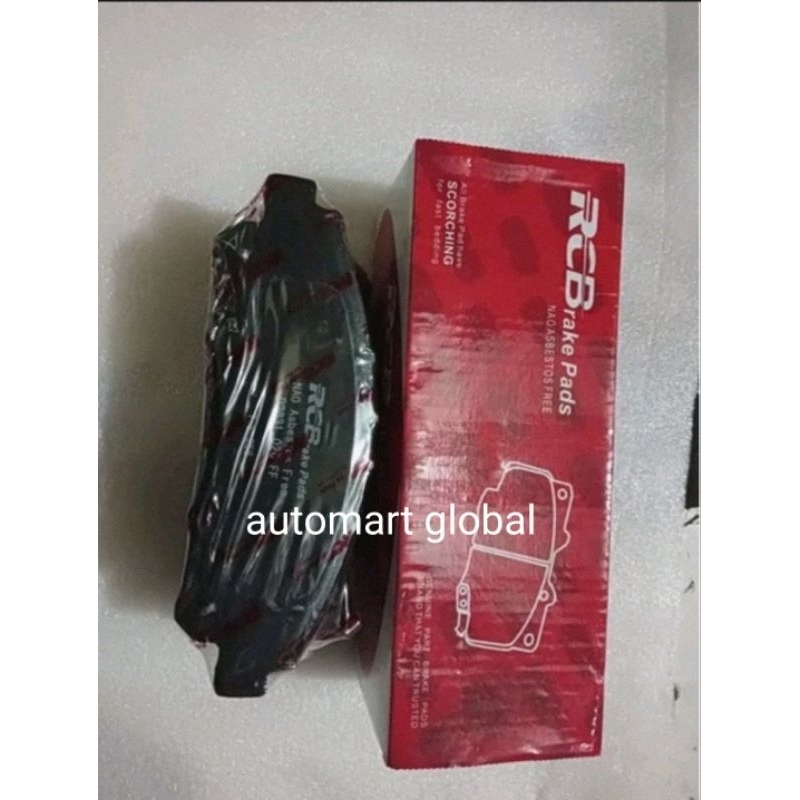 brake pad kampas rem depan Toyota Hiace premio merk rc