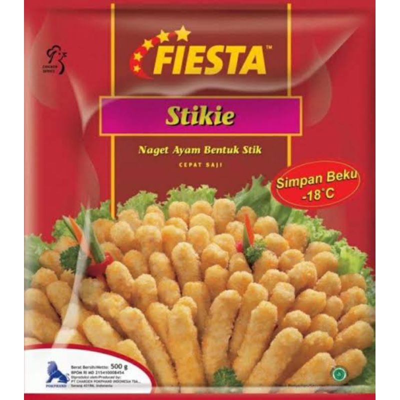 

Fiesta Chiken stikie nugget 500gram