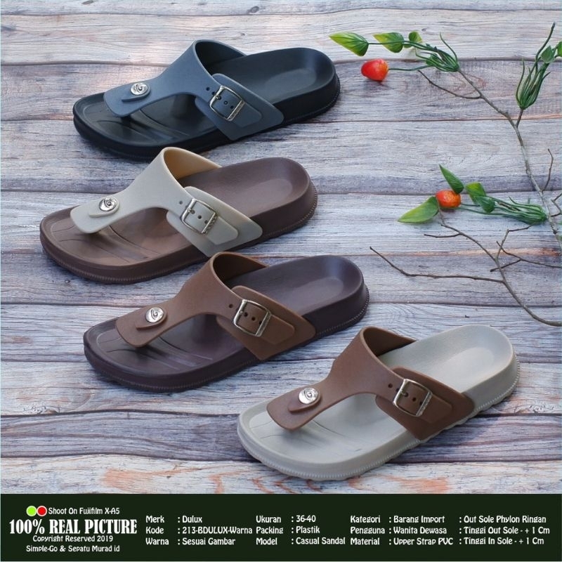 SENDAL KEKINIAN DULUX 213B CEWE /PRIA