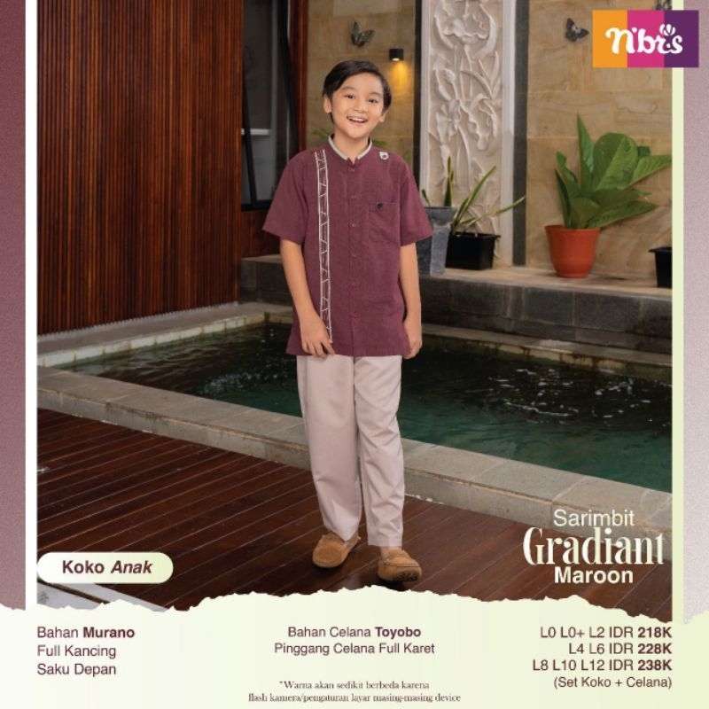 KOKO ANAK NIBRAS GRADIANT