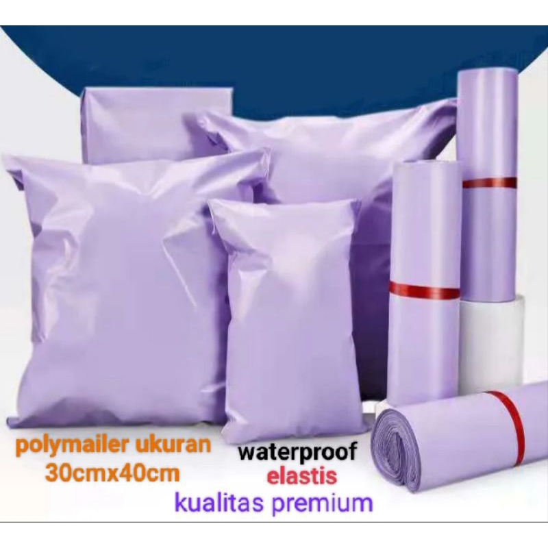 

plastik packing olshope /plastik polymailer ungu kualitas premium