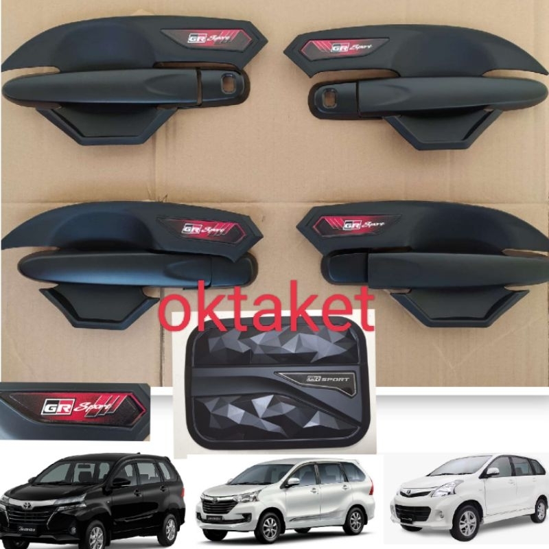 paket outer handle Tank cover  All new Avanza Xenia Veloz 2012 2013 2015 2018 20121 Activo Gr Sport Hitam