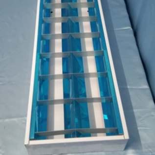 Kap RM TL T8 2x36 Rakit LED Philips +Lampu