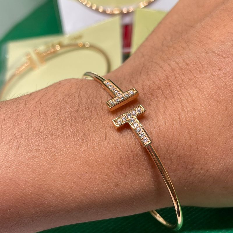 Gelang Kaki Bagle H BTS Emas Kadar 700/16K