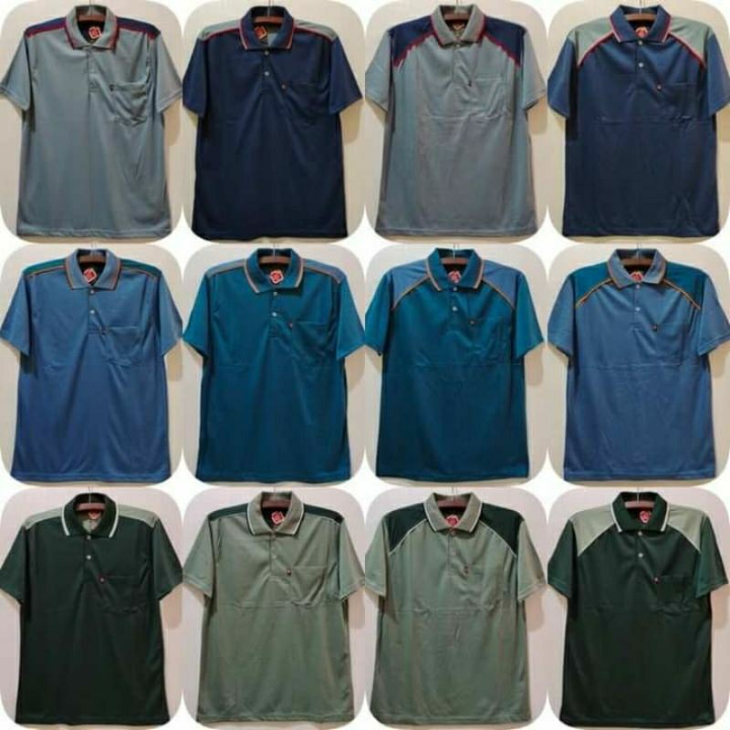 KAOS KERAH POLO  / KAOS KERAH BAPAK-BAPAK/ KAOS KERAH KENKO