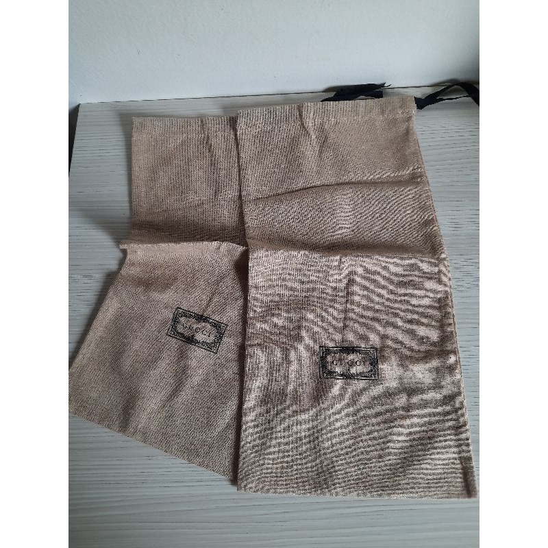 Dustbag gucci original 1 pasang 21x42cm