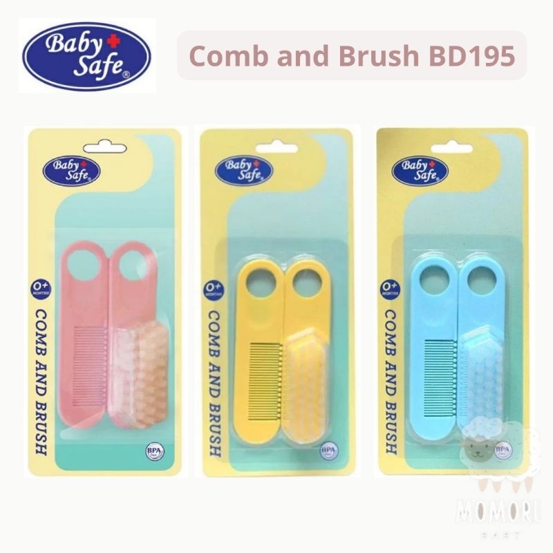 Baby Safe Sisir Bayi Anak Comb &amp; Brush BD195