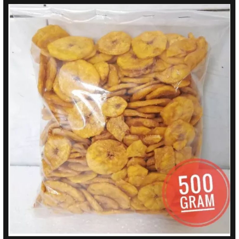 

keripik pisang bulat manis uk 500gr