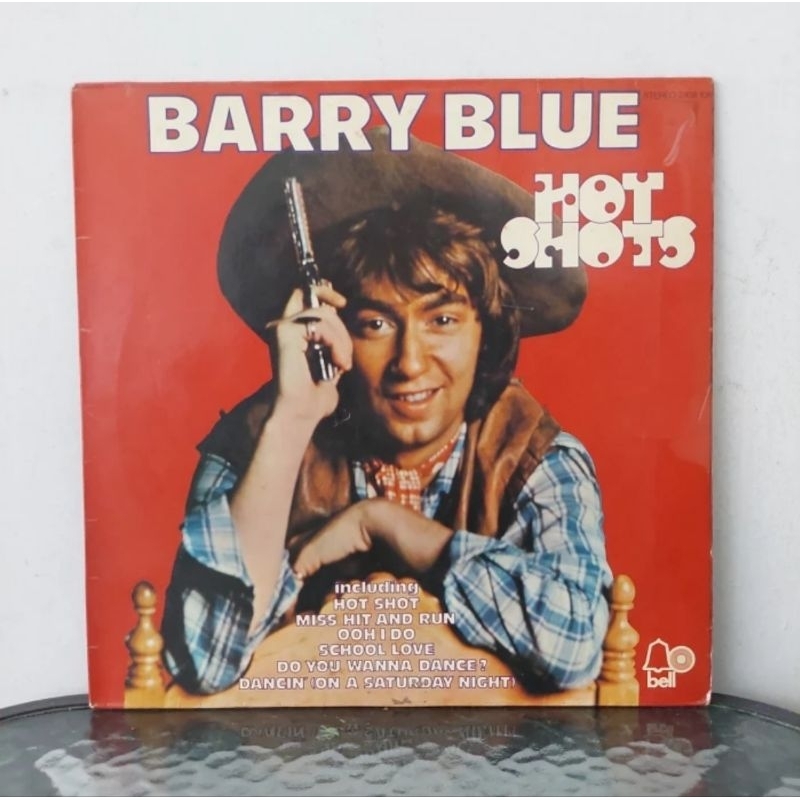 Vinyl Piringan Hitam 12 inch Barry Blue-Hot Shots