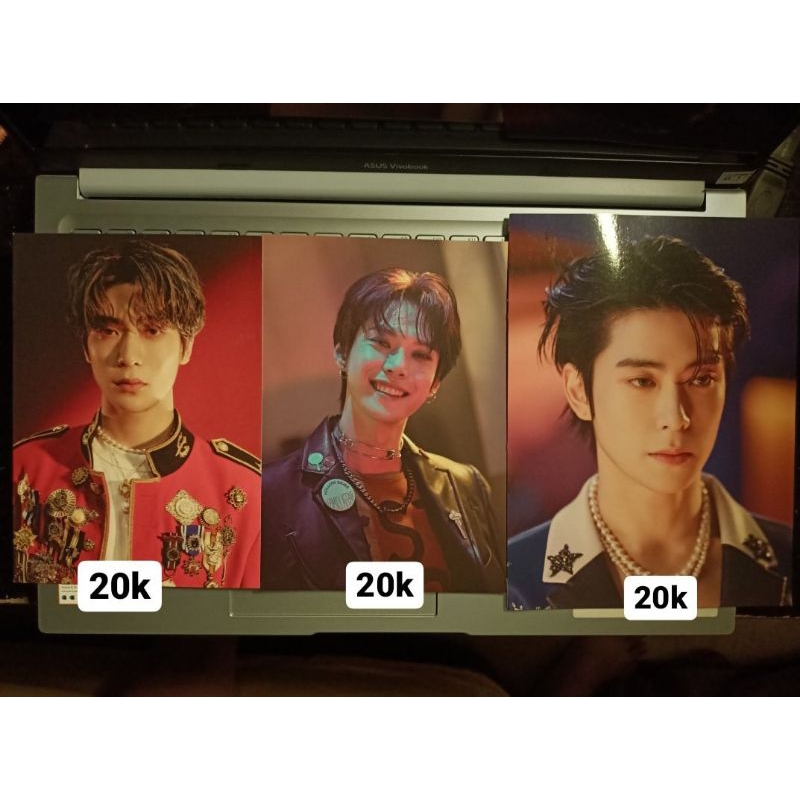 jaehyun 1st player postcard doyoung earthquake jaehyun postcard from special postcard book ncit stic