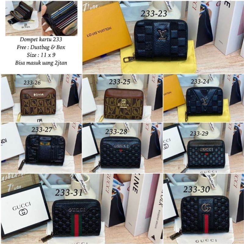 Dompet Kartu dan uang cash free Box kode 223