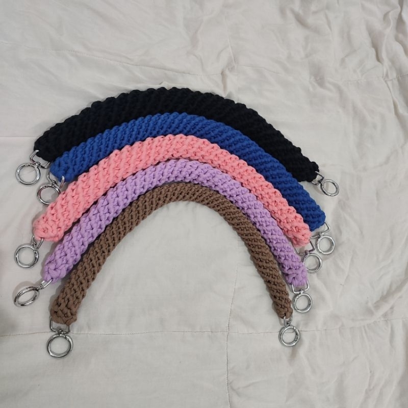 NEW LEONOR T-SHIRT YARN BAG STRAP - TALI TAS BAHAN KAOS RAJUT - STRAP RAJUT