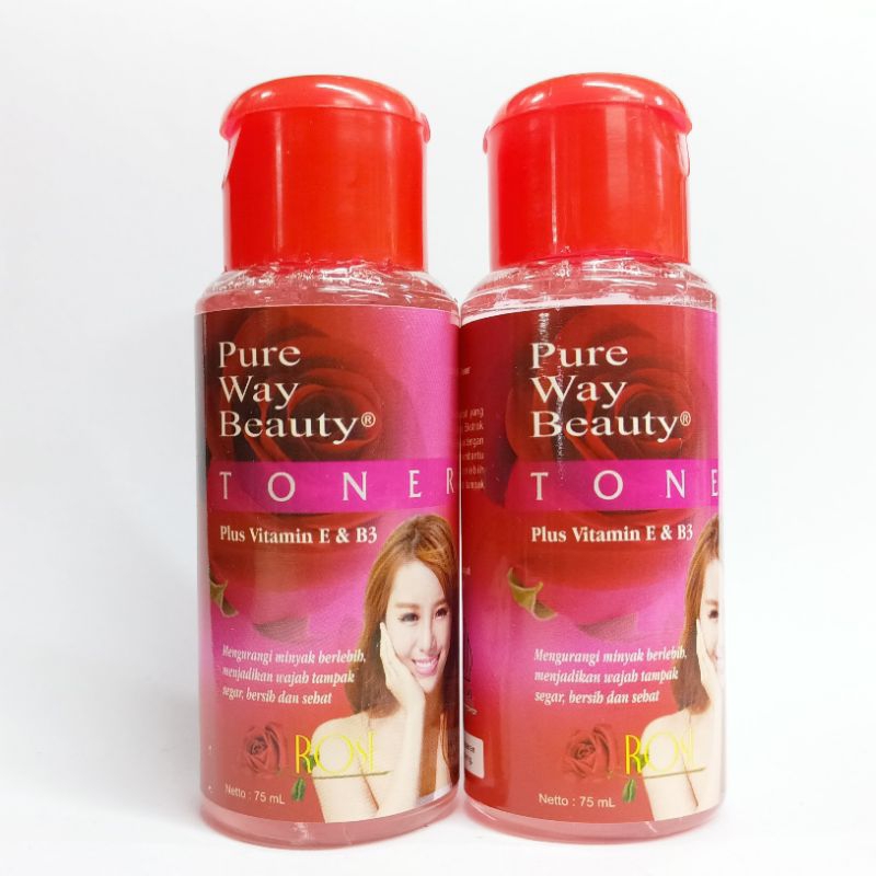 Lusinan - Toner Rose Pure Way 75ml - BPOM