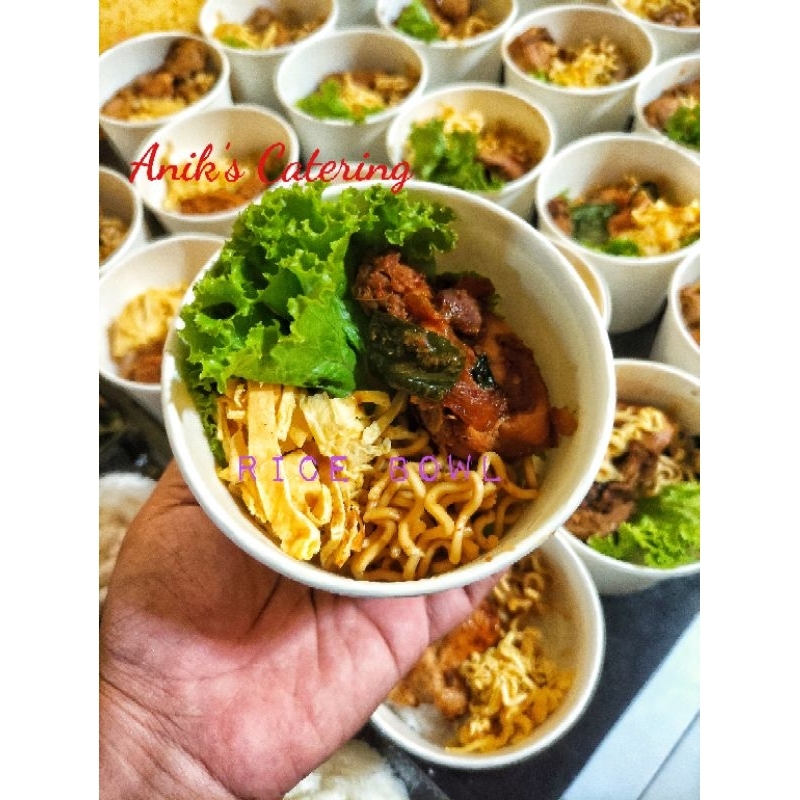 

Rice bowl || nasi Bowl