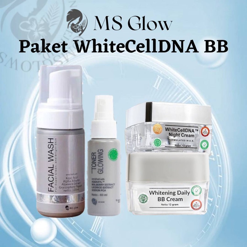 MS GLOW PAKET WHITE CELL DNA / WHITE CELL DNA MS GLOW