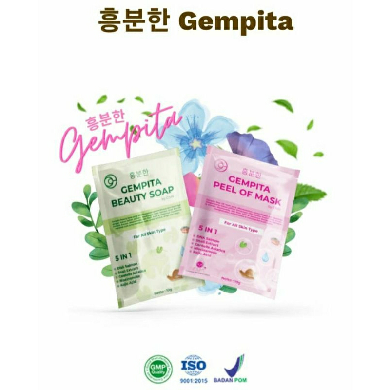 Gempita Beauty Soap &amp; Peel Off Mask