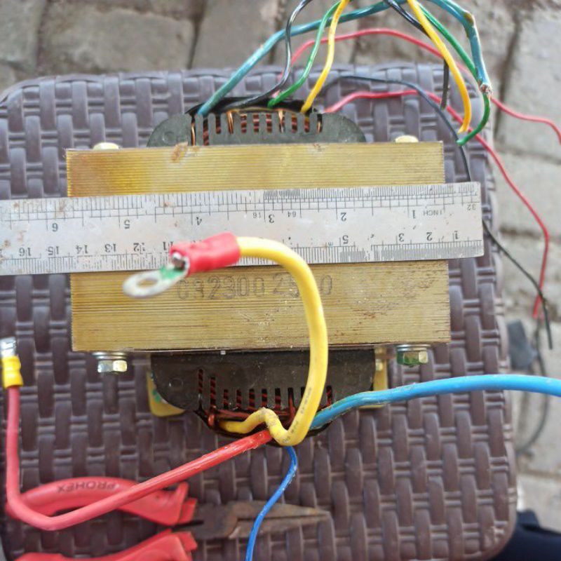 Trafo kern CT bekas UPS ica 2000va out 48v ac 10a
