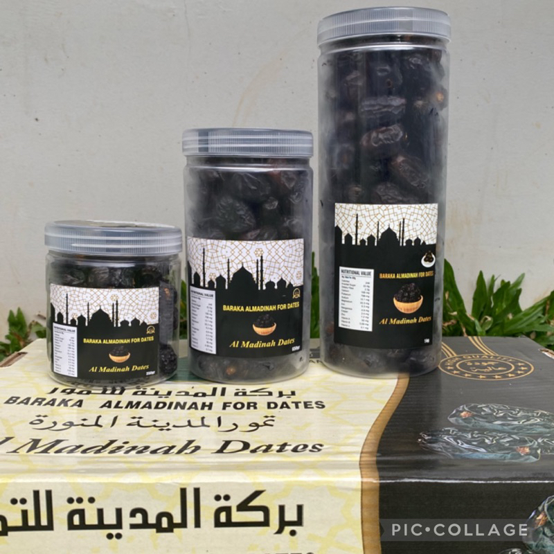 

Kurma Ajwa Madinah Super Premium Kurma Nabi High Quality