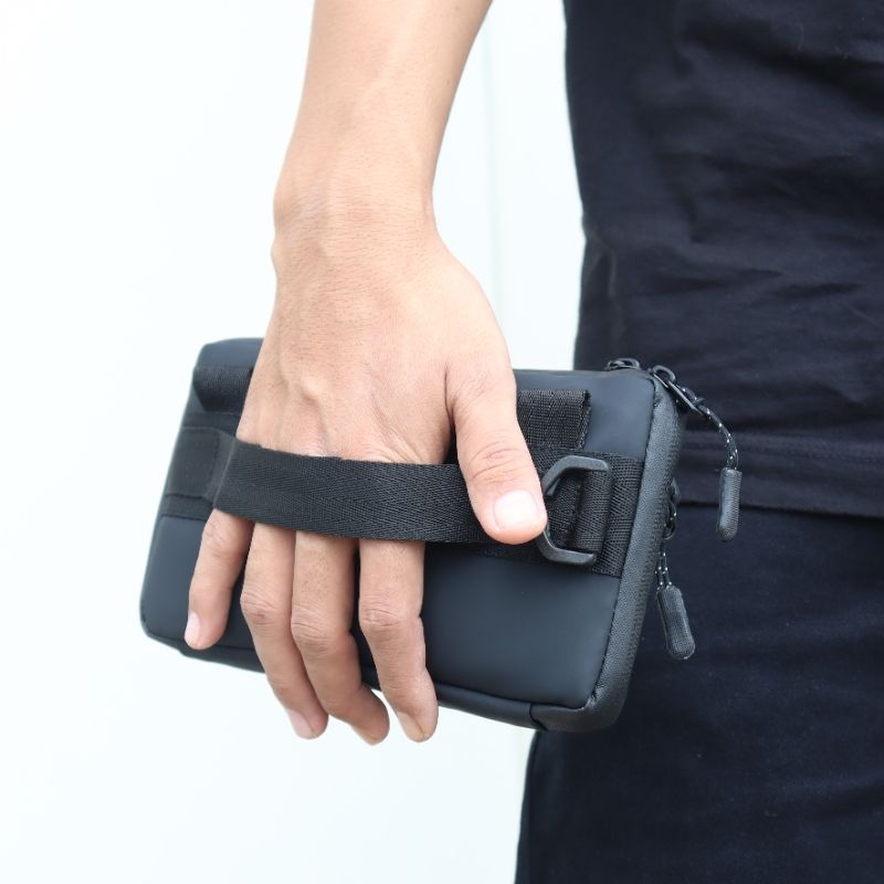 Mmosport Hanging Wallet Waterproof Cash Art Mini Slingbag Pouch Handbag