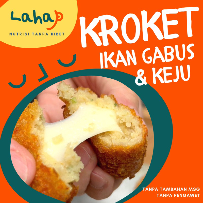 

Kroket Ikan Gabus & Keju - Nutrisi Anak Tanpa Ribet (Ready to Cook)