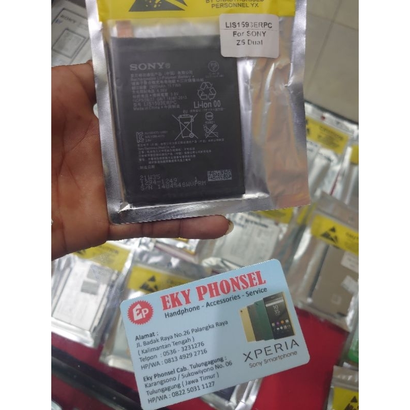 BATERAI SONY XPERIA Z5 BIG ORIGINAL