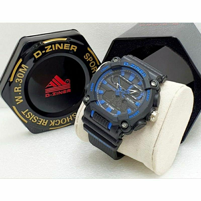 Jam Tangan Dziner 8299 Original Warna Kasual Favorit Kesukaan Pria Bisa COD