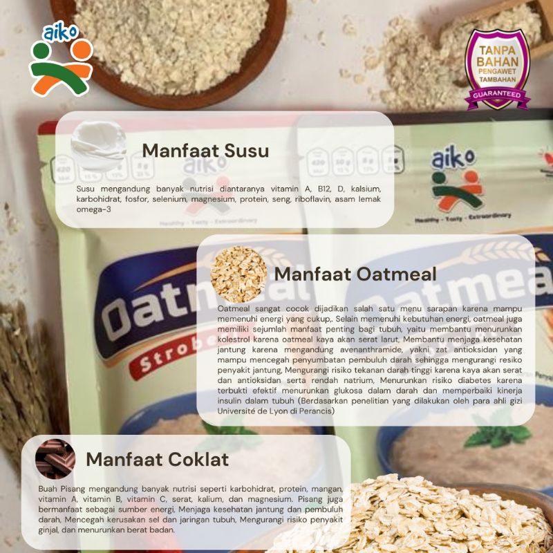 Aiko Oatmeal MPASI Bayi Baby