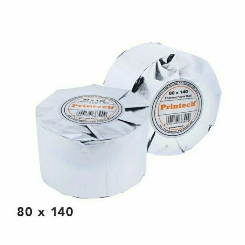 Printech thermal paper 80x140