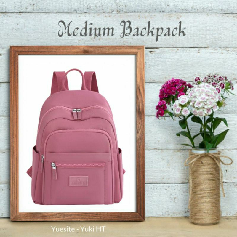 TAS RANSEL WANITA YUESITE YUKI HT IMPORT MEDIUM BACKPACK